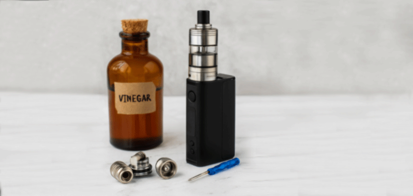 Cleaning Vape Coils with Vinegar