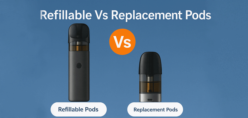 Refillable Vs Replacement Pods