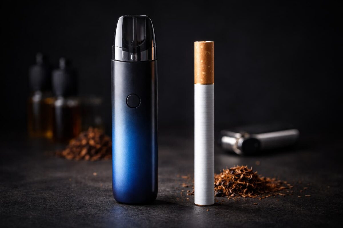 Vape vs Cigarettes 1